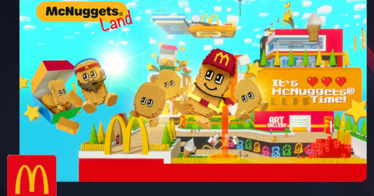 McDonald’s Land McNuggets را در Metaverse Platform The Sandbox باز می کند